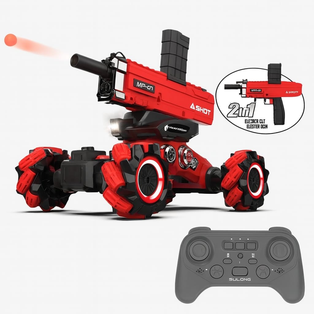 Sulong Bubble Shooting Tank β 2 in 1 RC Car