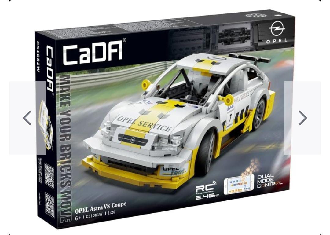 CADA Lego Car with Dual controller ( Remote+Mobile )