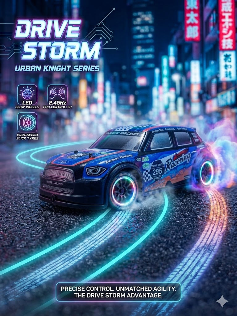 Unleash the Drift: Drive Storm Urban Knight Series RC Cars