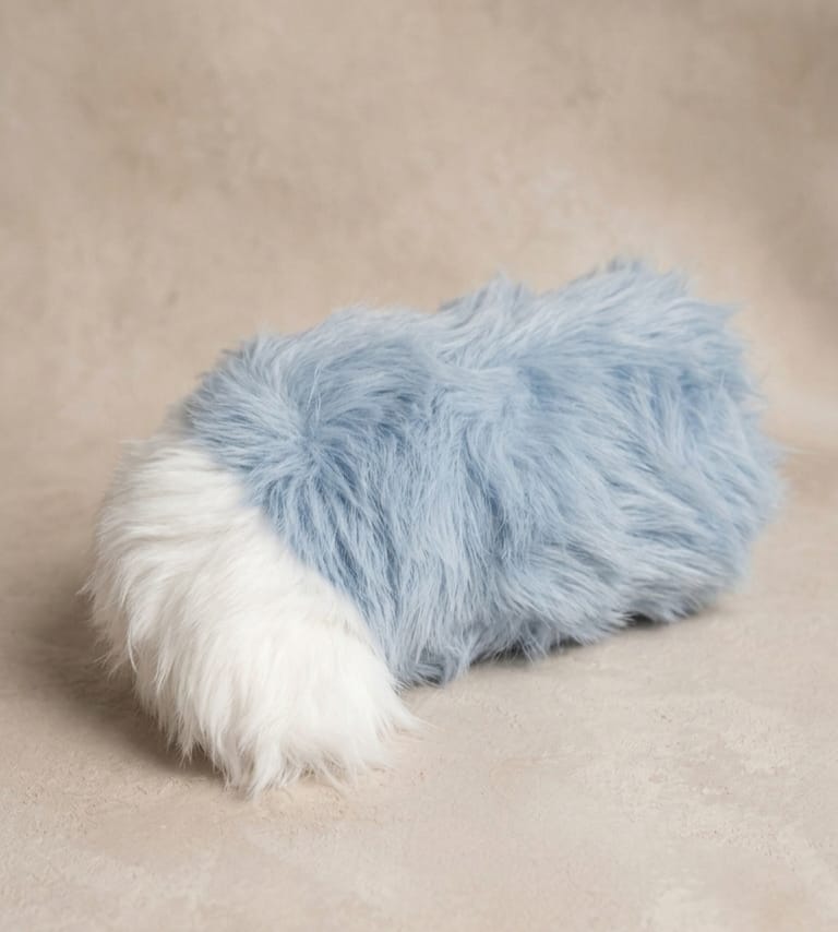 Cute Moving Cat Tail Decor – Multi-Purpose Snap-On Faux Fur Wagging Tail for Scooters, Bikes, Helmets, Cars