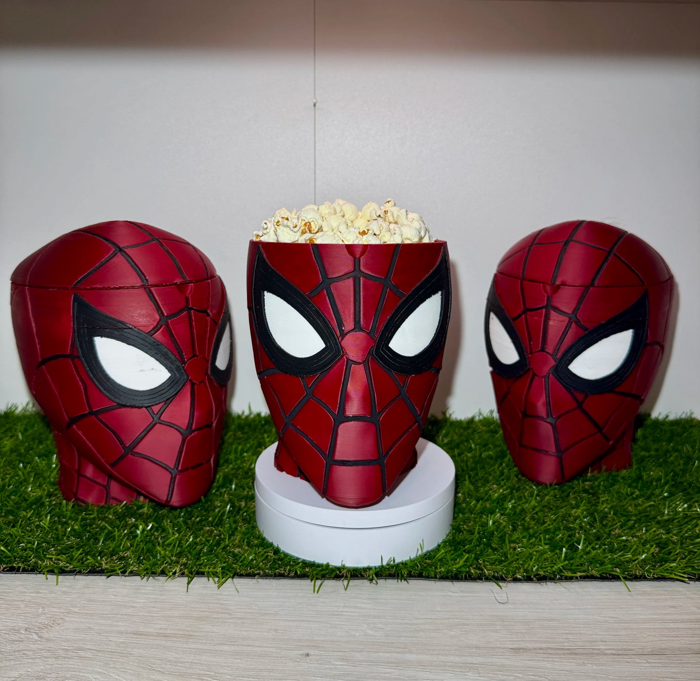 Ultimate 3D Spider-Man Popcorn Bucket & Collectible Bust.