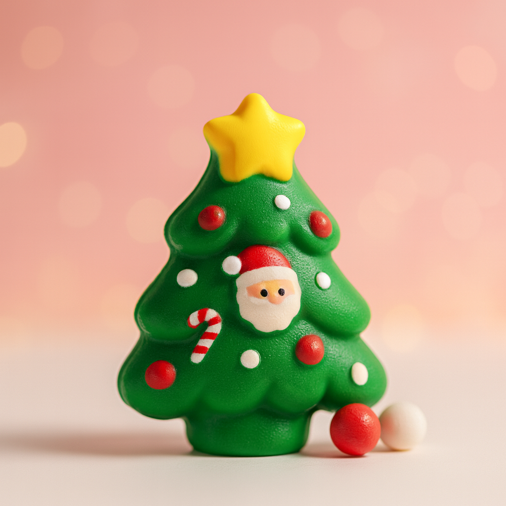 Christmas Special – Cute Squishy Christmas Tree Stress-Relief Toy (Pack of 2)