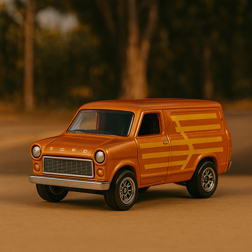 Ford Transit Supervanšā Hot Wheels Premium (Boulevard Series #109)