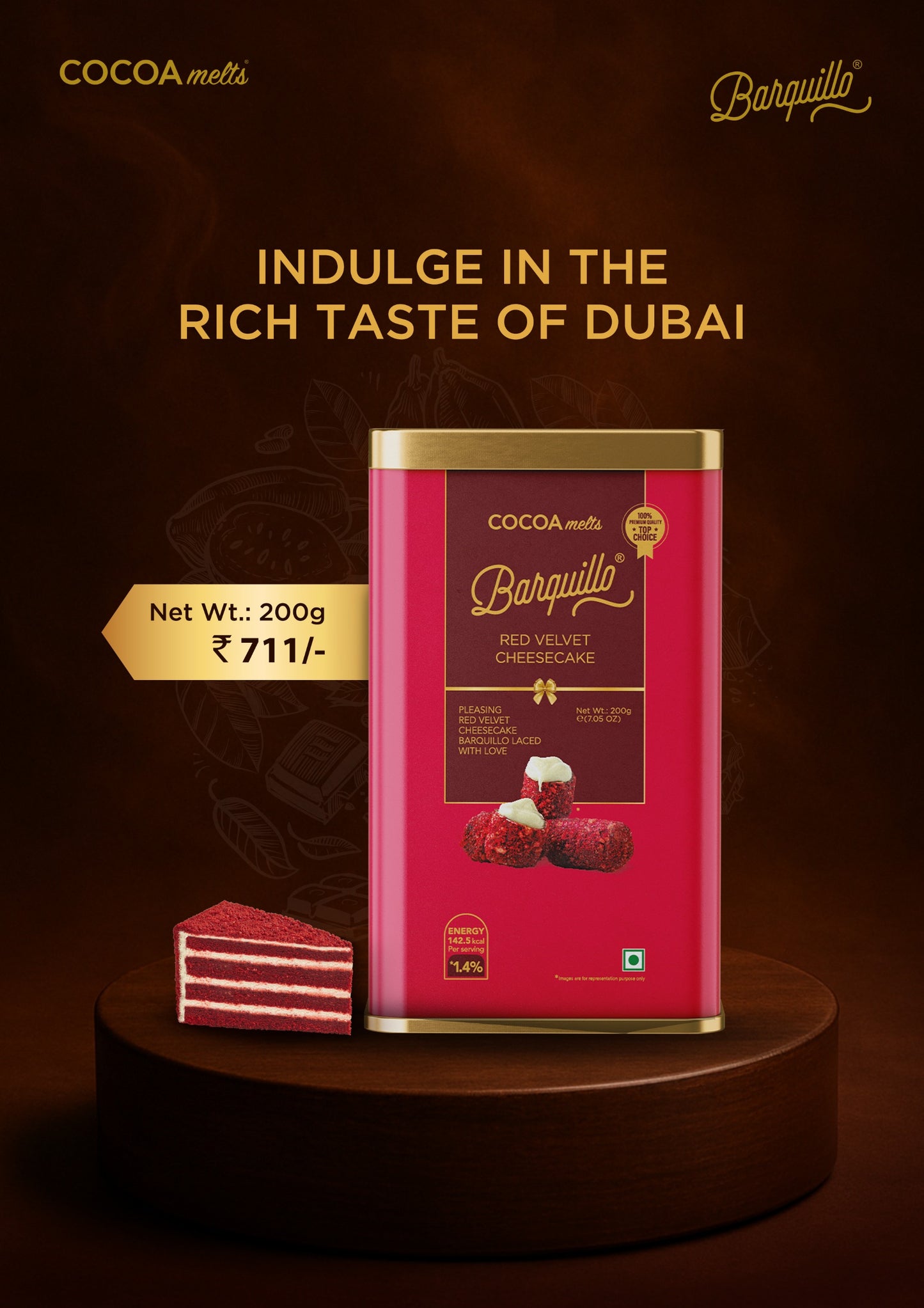 BARQUILLO Chocolate Gift Pack