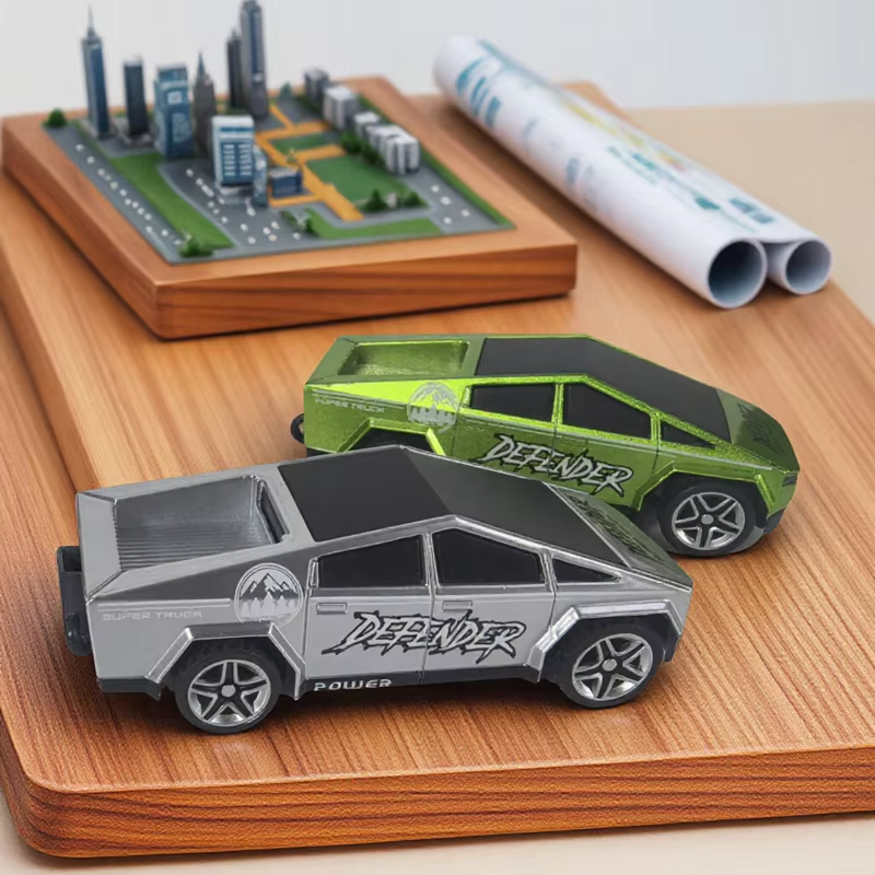 MINI RC Off-Road Vehicle Alloy Car Model Remote Control 1:64 USB Charging