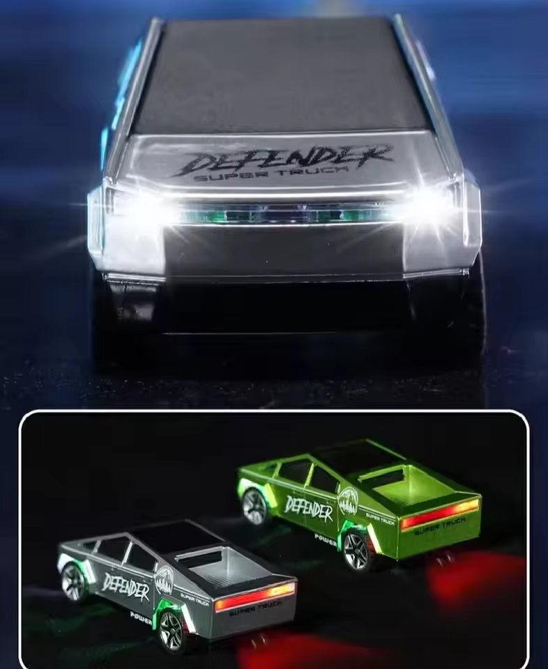 MINI RC Off-Road Vehicle Alloy Car Model Remote Control 1:64 USB Charging