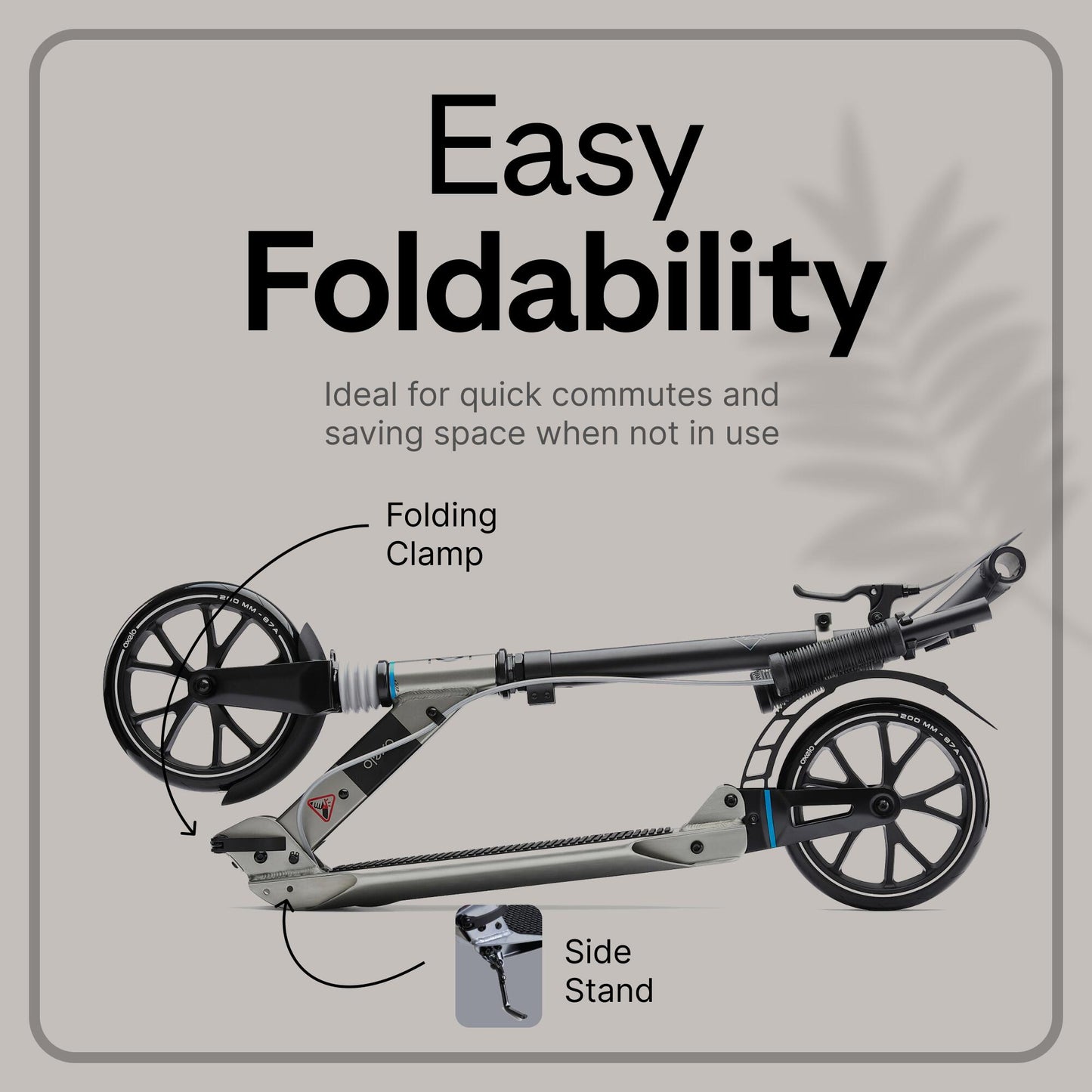 Kick Scooter Town 7XL Black