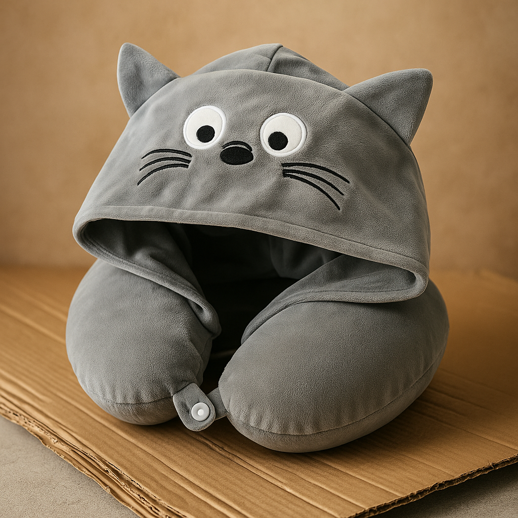 Hooded Travel Neck Pillows