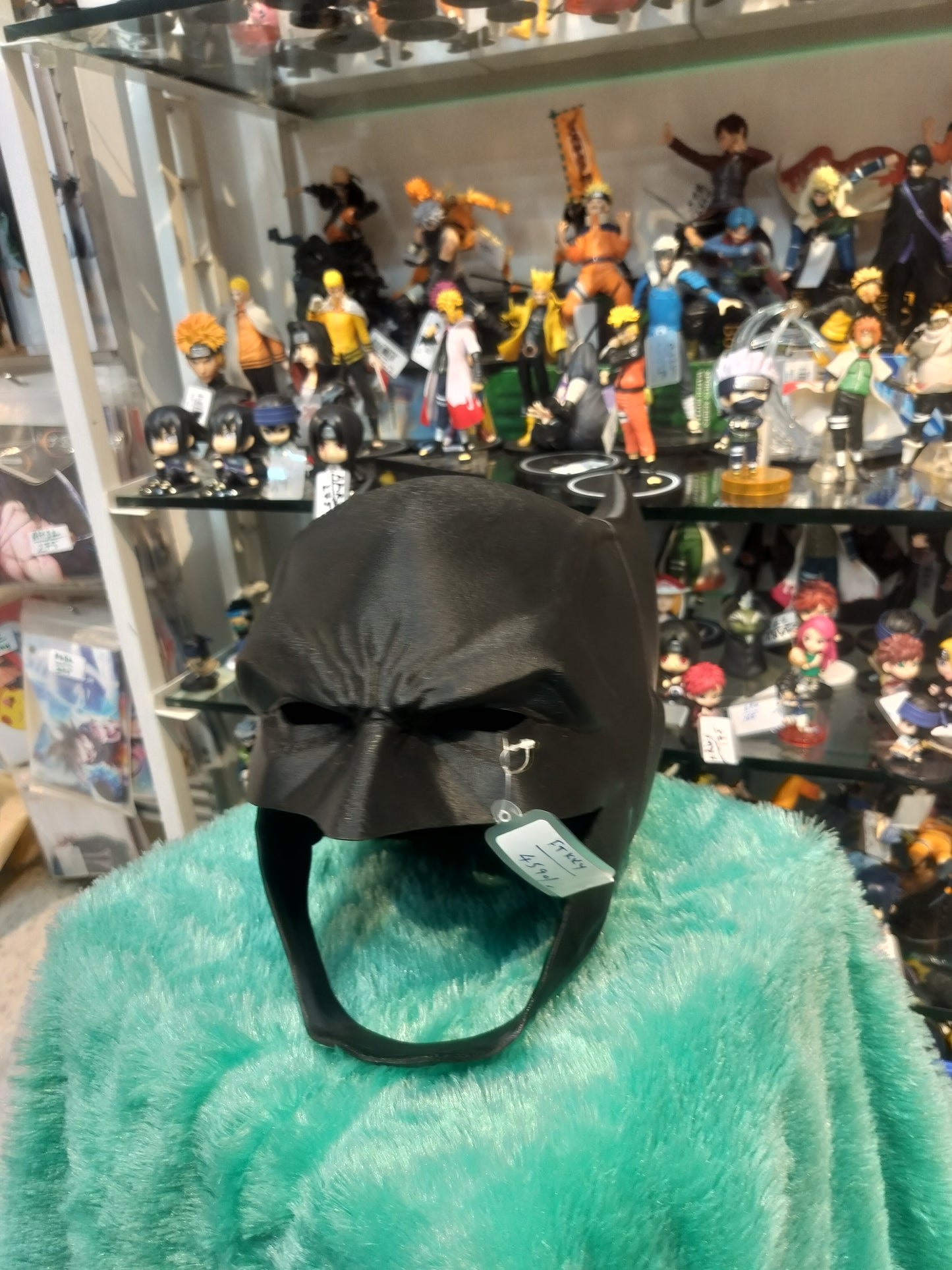 Classic Batman Cowl – Open Chin Cosplay Mask with Leather Finish
