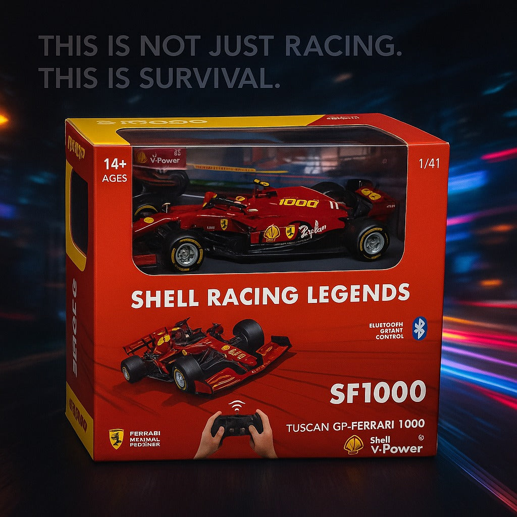 Ferrari Shell Racing Legends 1:41 Scale Remote Control Car