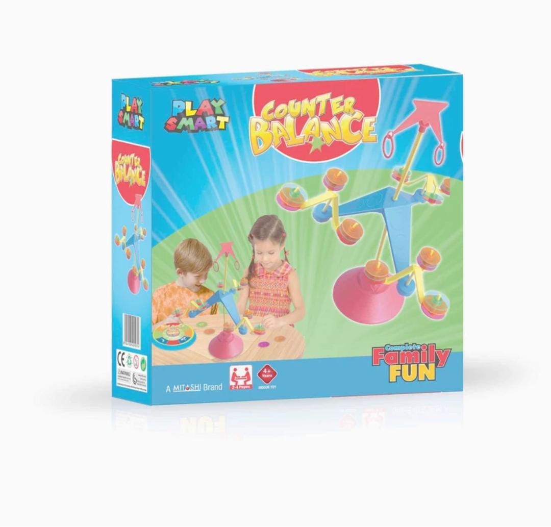 PlaySmart Counter Balance Game – Fun Family Balance Toy for Kids (Mitashi Brand)