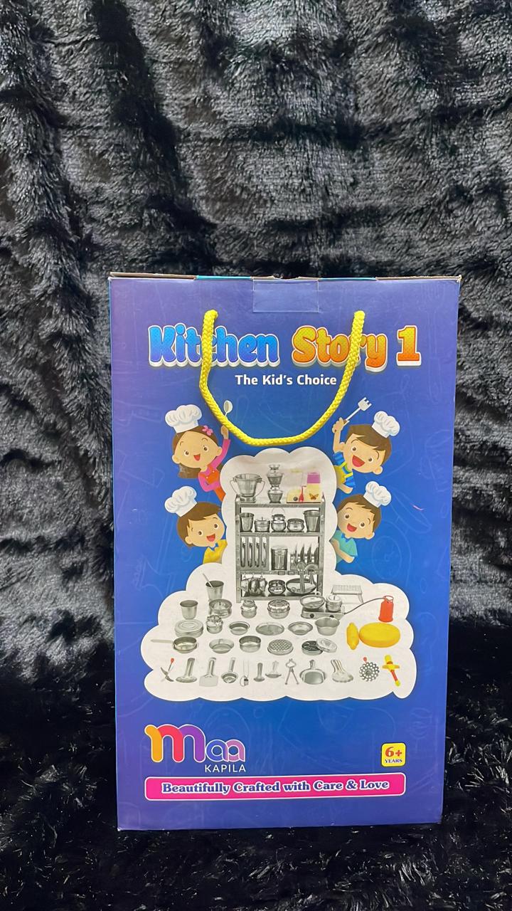 Kitchen Story 1 - The Kid's Choice by Kapila (6+ Years, Play Kitchen Set)