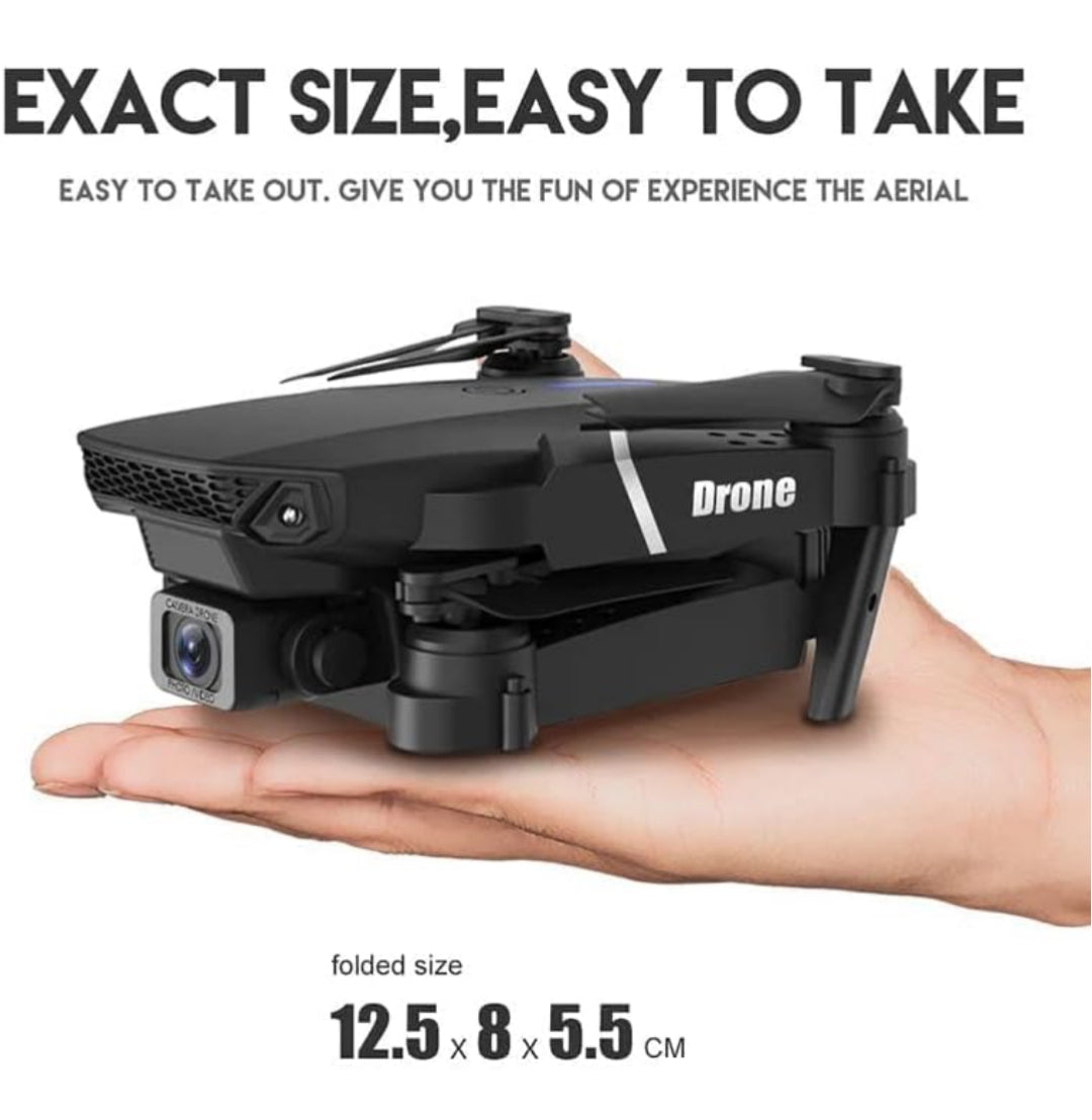 E88 PRO 4K Drone with Dual Camera | Foldable RC Quadcopter