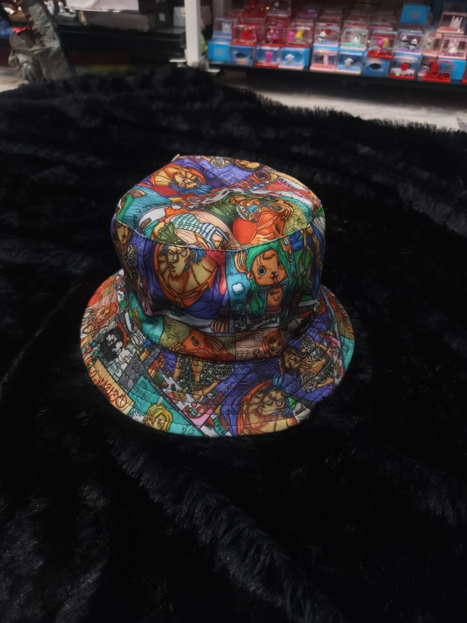 Colorful Anime Art Bucket Hat – Unisex Streetwear Style