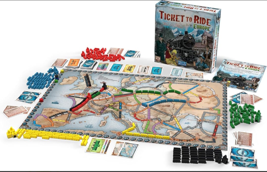 Ticket to Ride: Europe – Classic Board Game Adventure