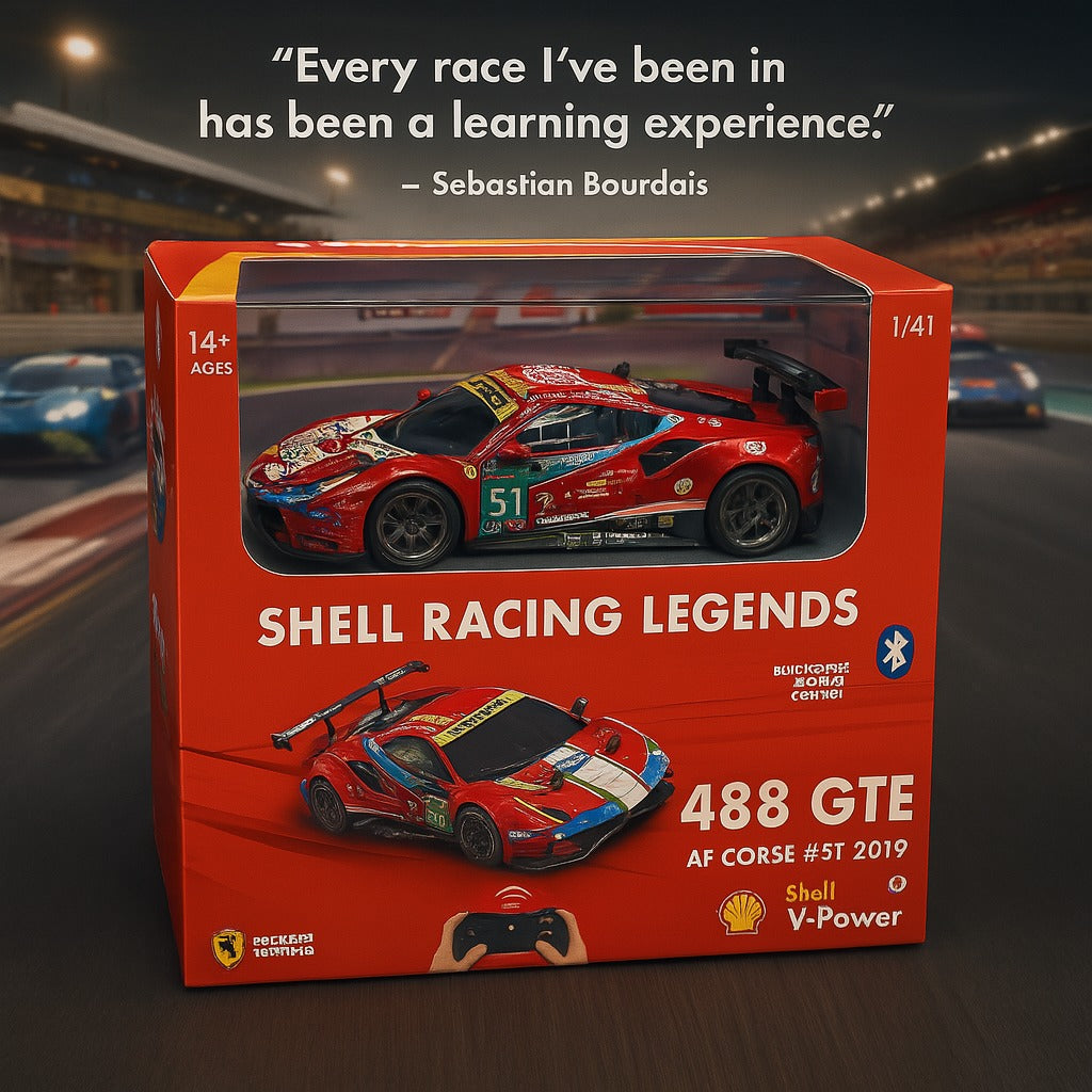 Ferrari Shell Racing Legends 1:41 Scale Remote Control Car