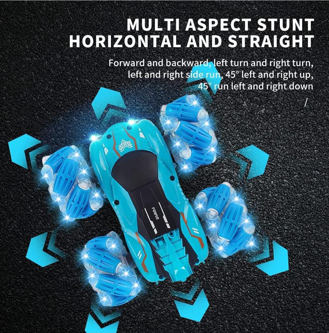 4WD Gesture Sensing RC Stunt Car with 360° Rotating Wheels RC CAR