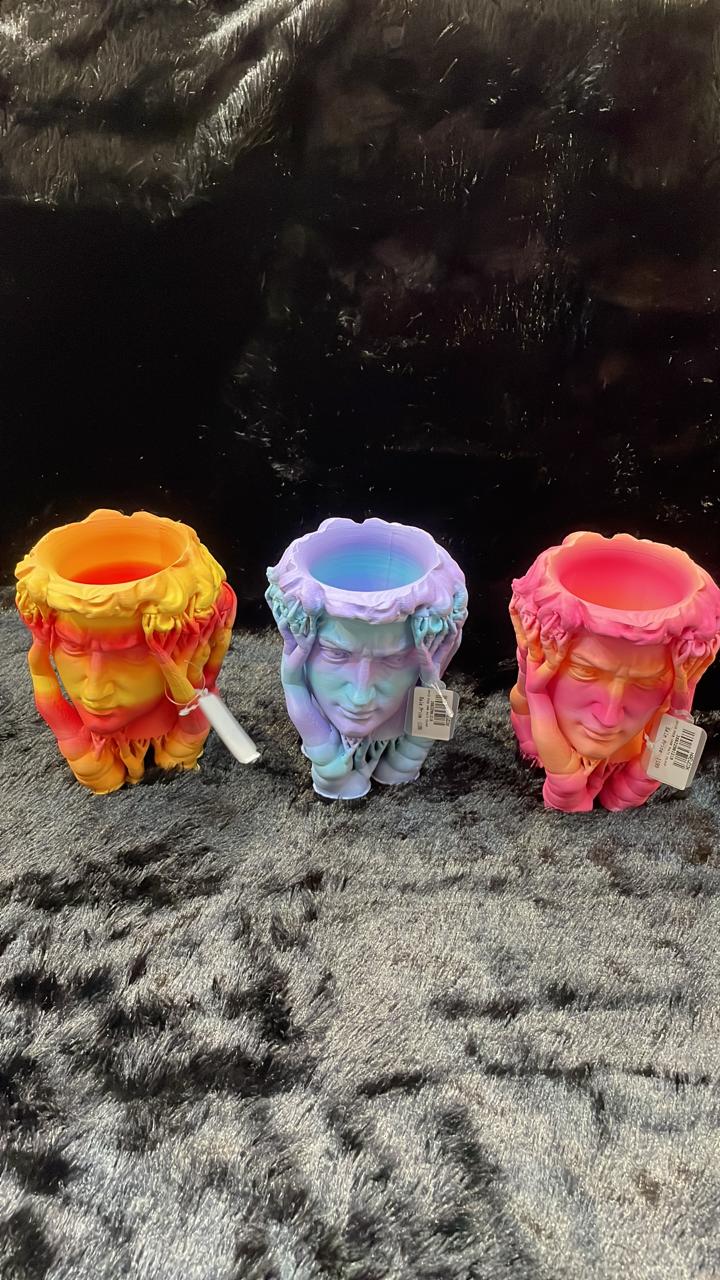 Chromatic Thinker Planter Trio