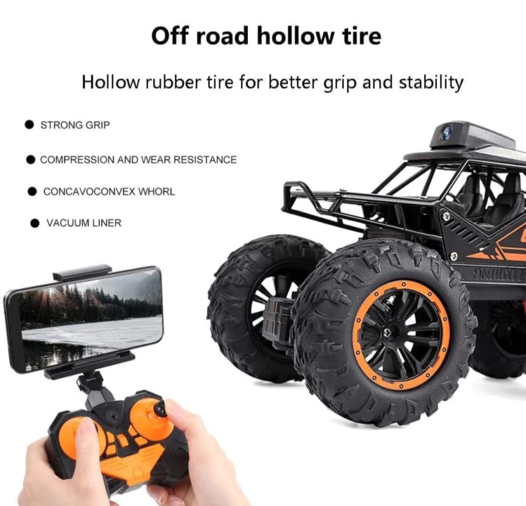 Rock crawler camera car remote control