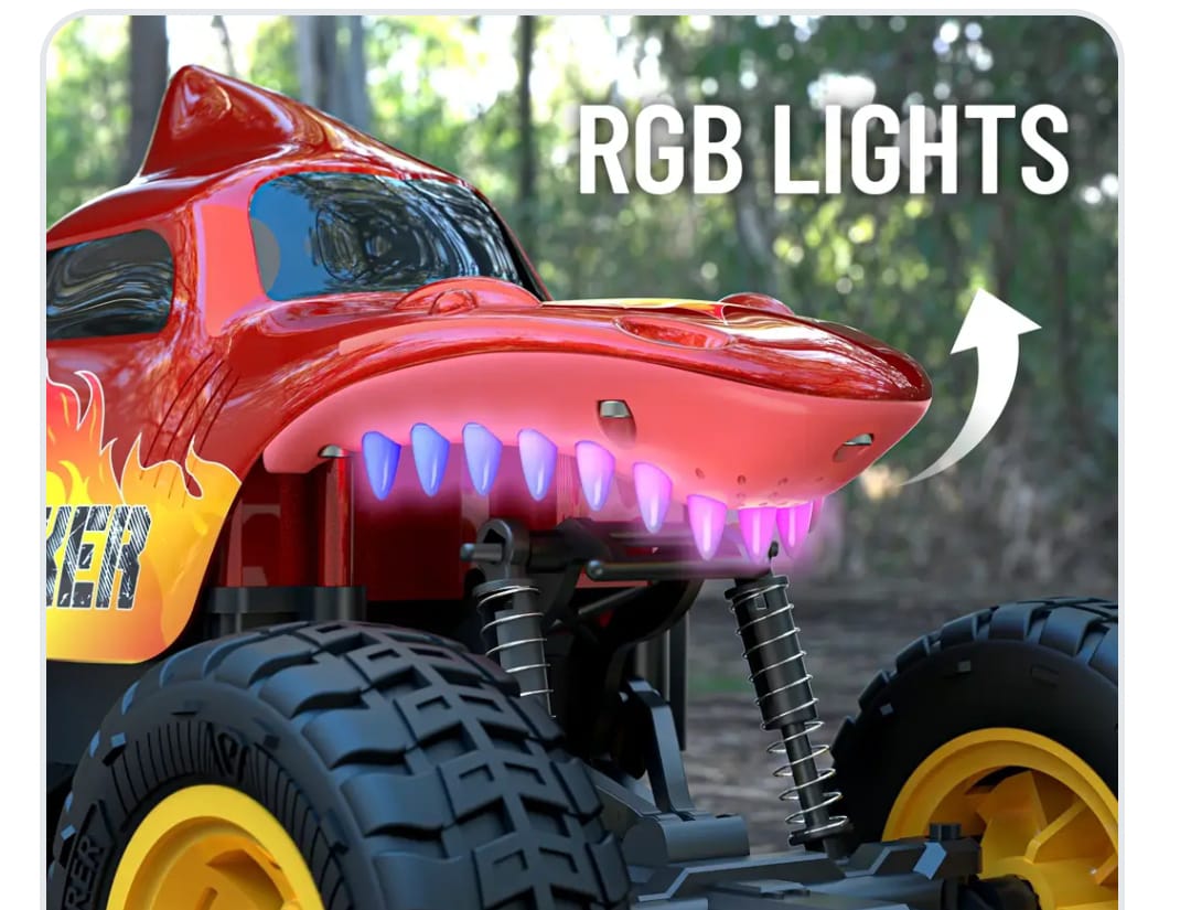 Rock crawler Bluetooth speaker
in-built !