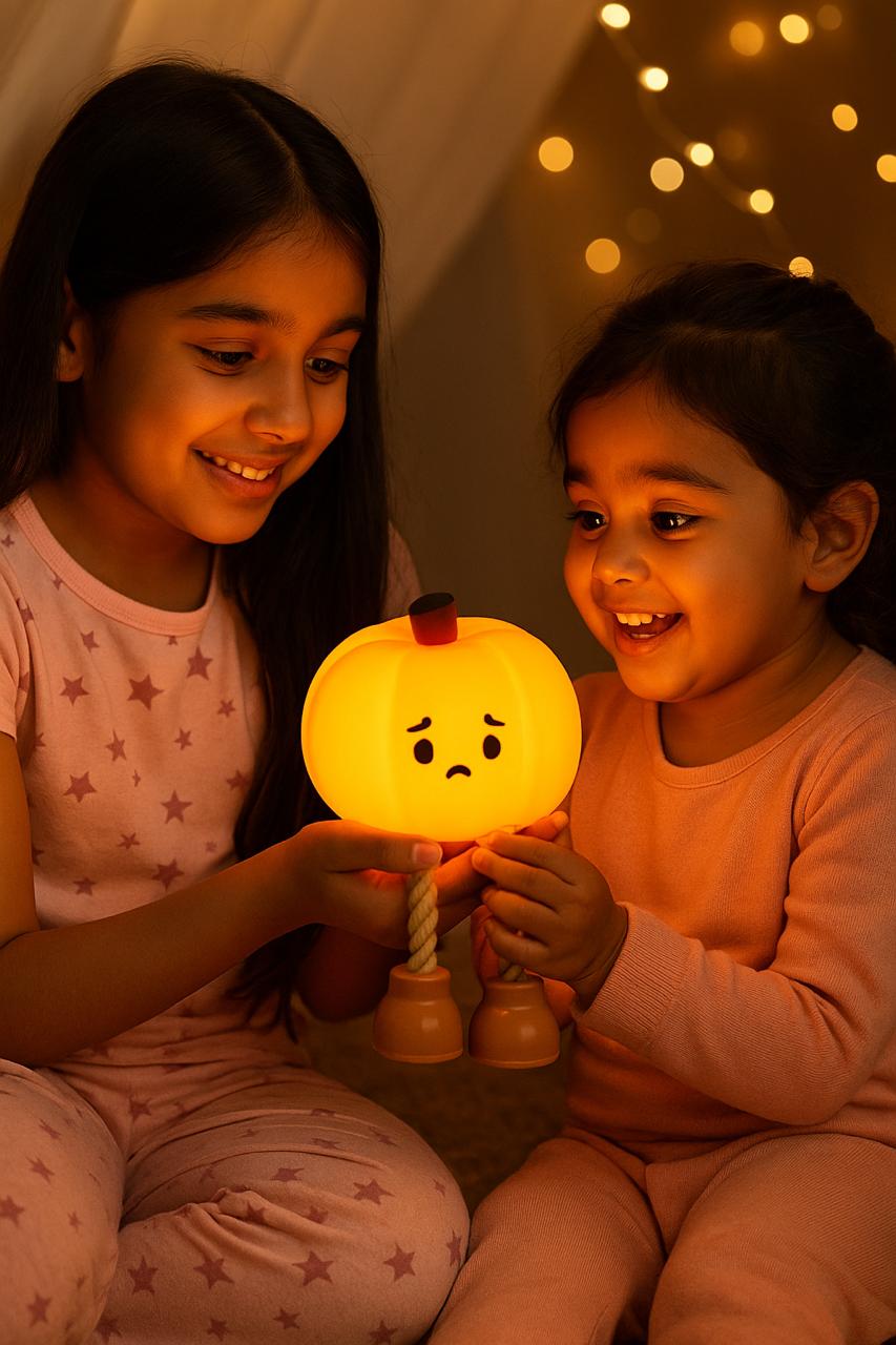 Cute Pumpkin Night Light