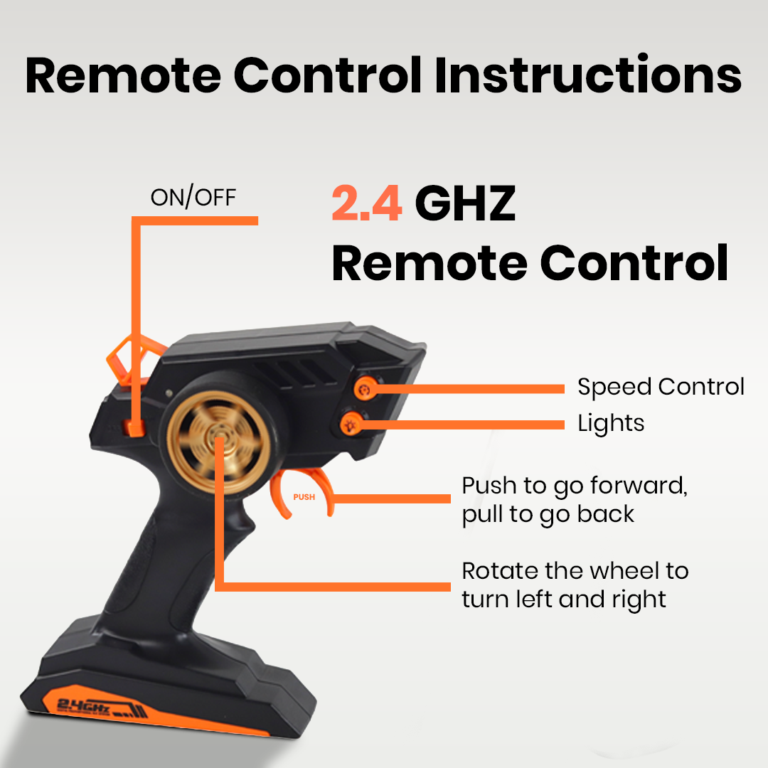 High-Speed 1:10 Scale Remote Control Car Big RC Car