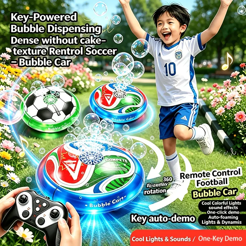 2.4Ghz Remote Control Soccer Bubble Car