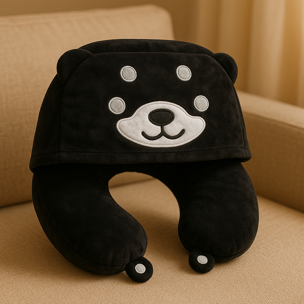 Hooded Travel Neck Pillows