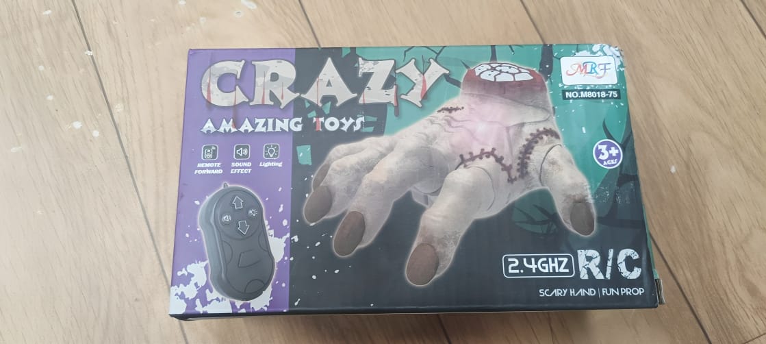 Crazy Amazing Remote Control Scary Hand Toy RC CAR MODEL