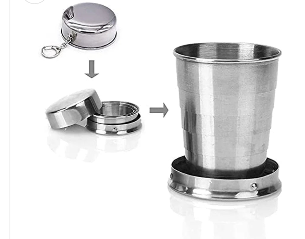 Foldable Cup (Stainless steel)