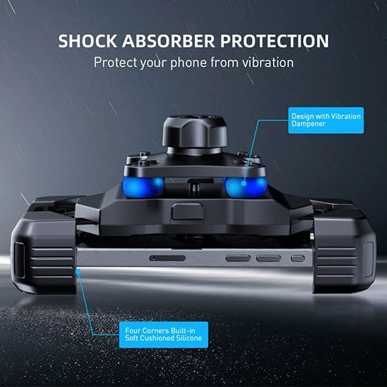 Mobile Holder for Bike, Heavy Duty shock Proof, Universal Mobile Holder