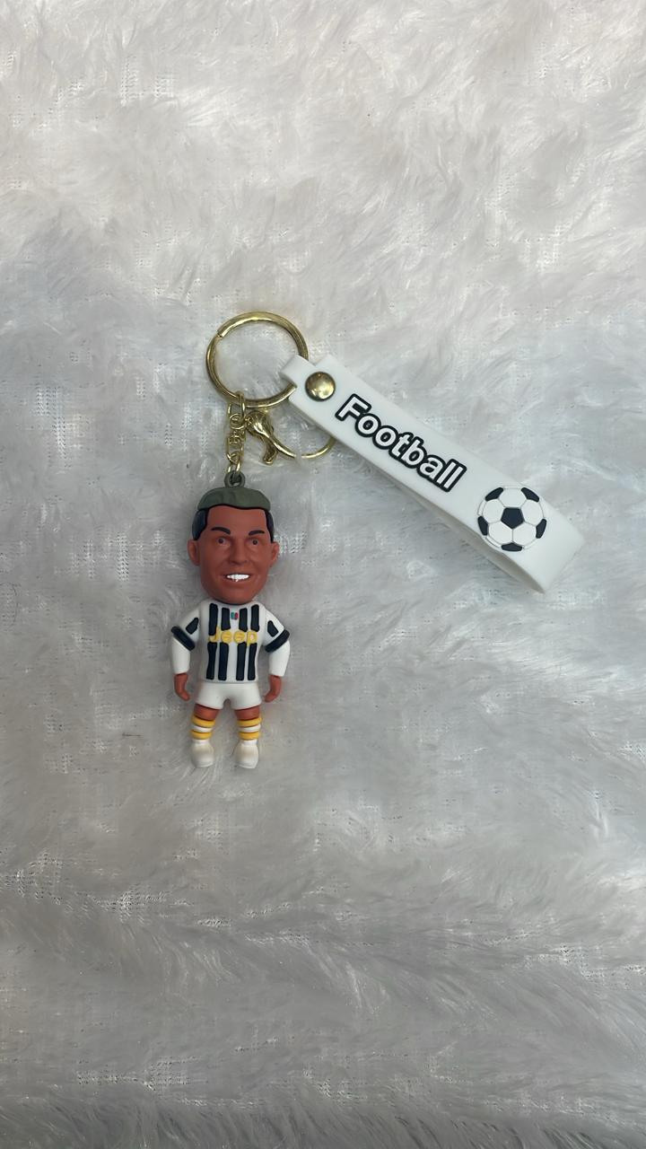 Football Player Keychain Set