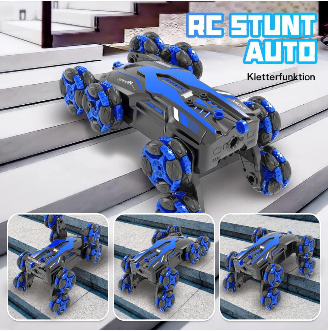 High-Speed 4WD Omni-Directional Stunt RC Car