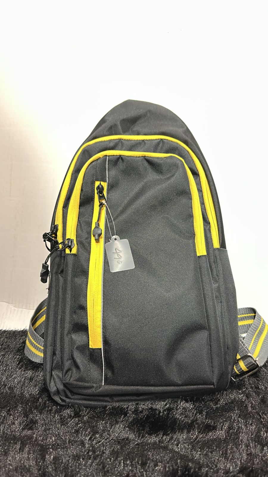 Black & Yellow Streamline Everyday Backpack