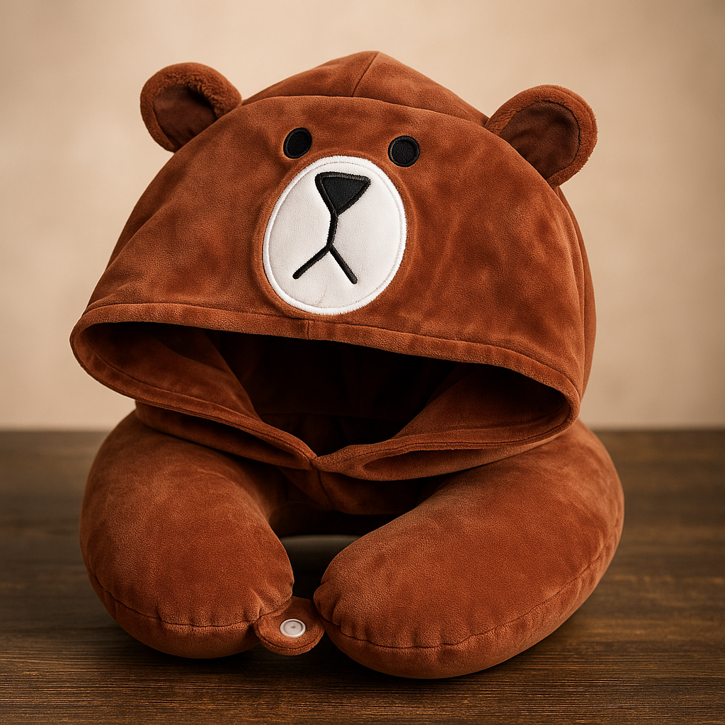 Hooded Travel Neck Pillows