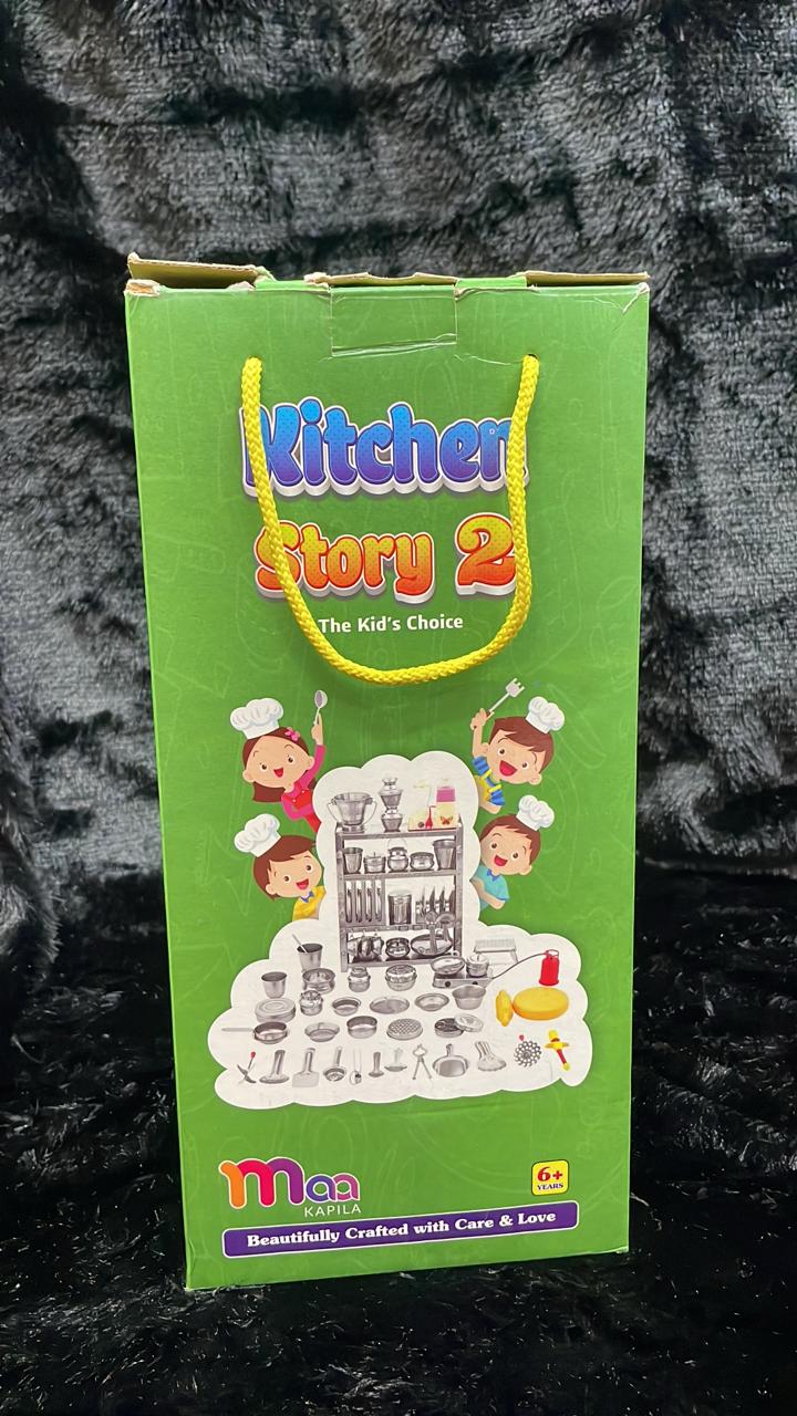 Kitchen Story 2 - The Kid's Choice Stainless Steel Utensil Play Set