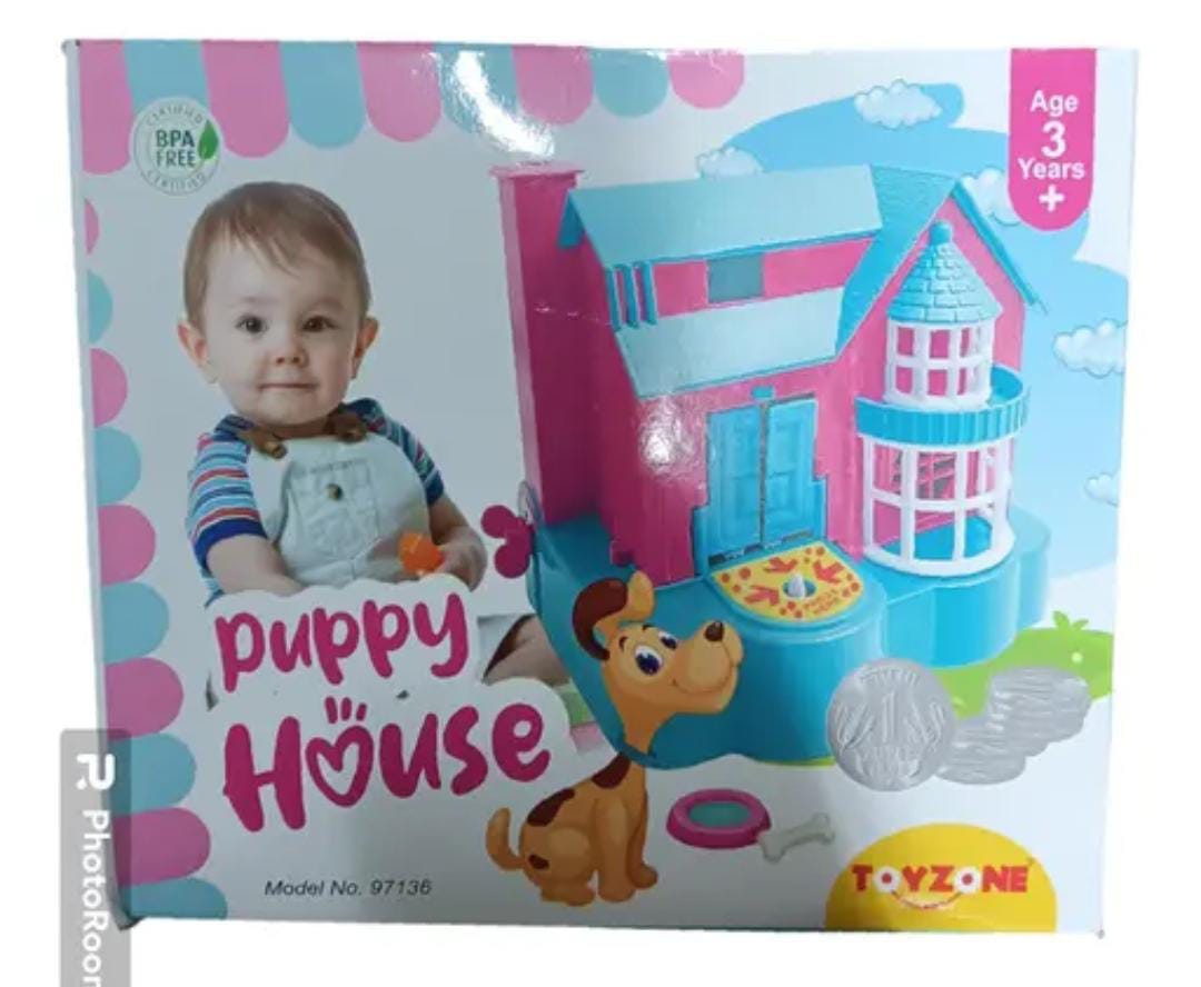 Dreamy Light-Up Mini Dollhouse – Press & Play Musical Toy