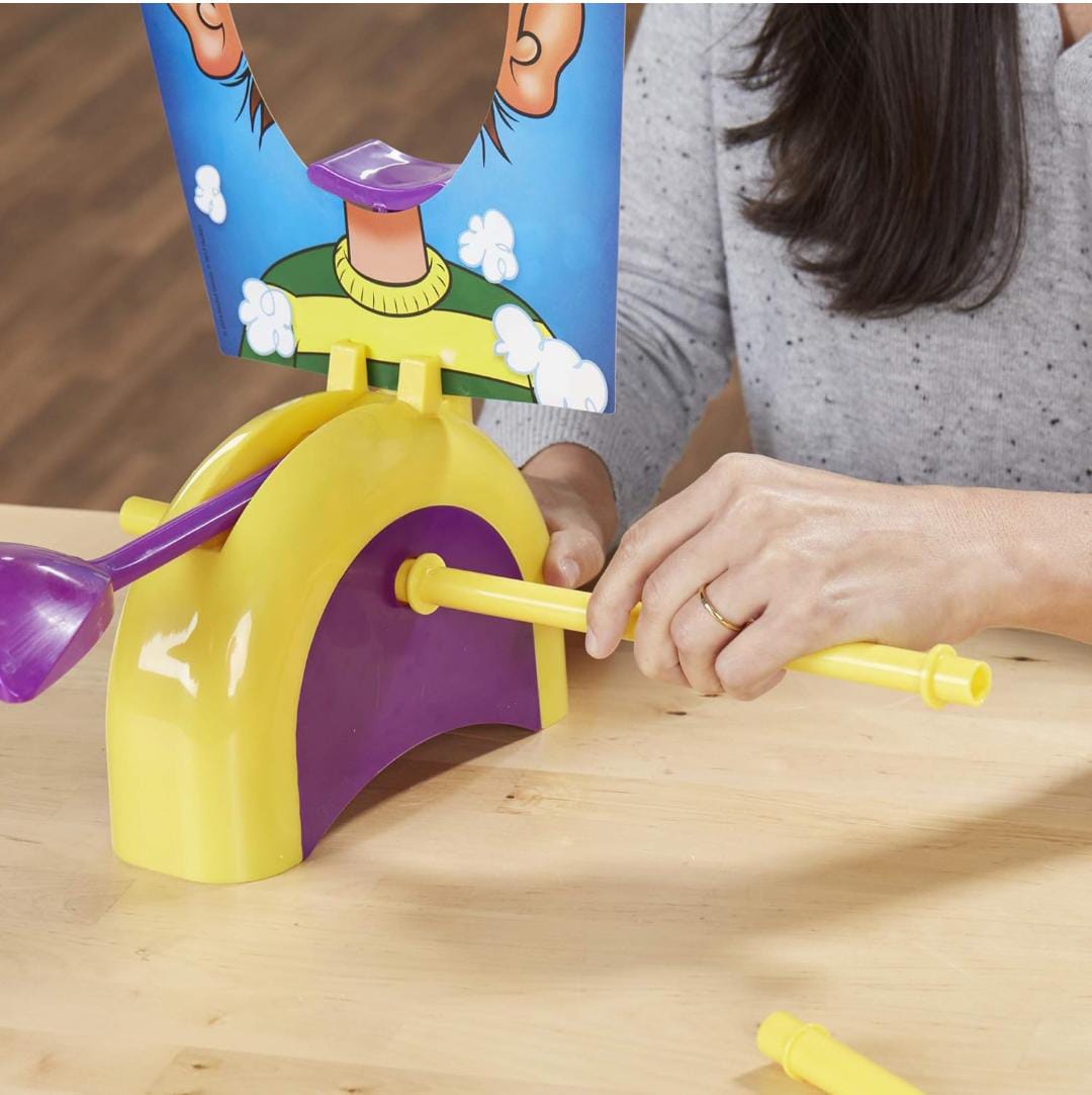 Hasbro Pie Face! Game – Whipped Cream Family Fun Challenge for Kids & Adults