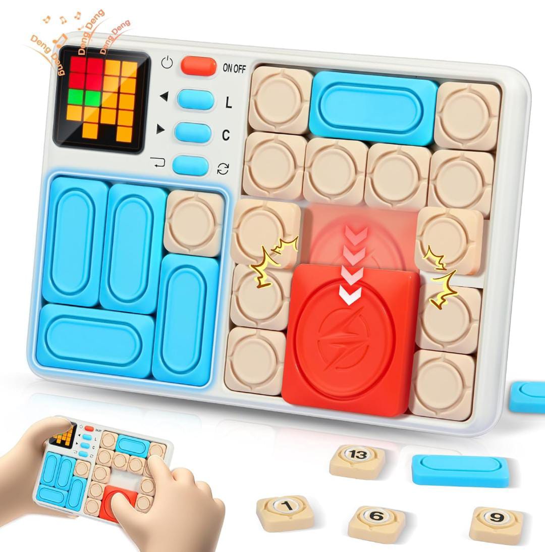 Upgraded LED Puzzle Game Toy for Kids