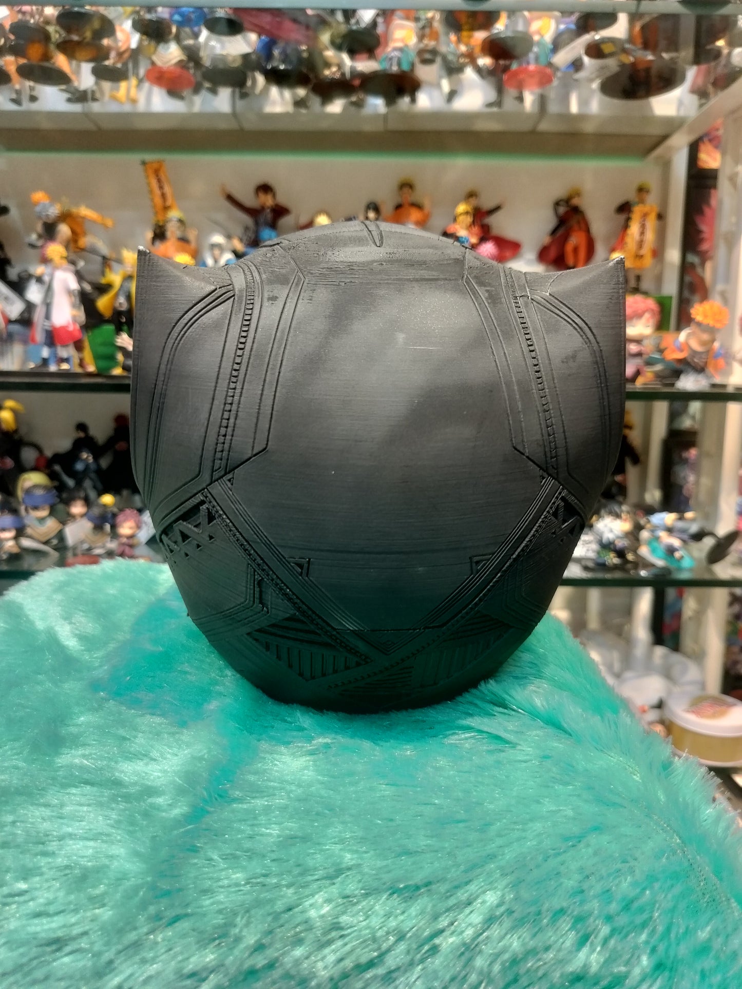 Black Panther Tactical Cosplay Mask – Vibranium-Style Marvel Helmet