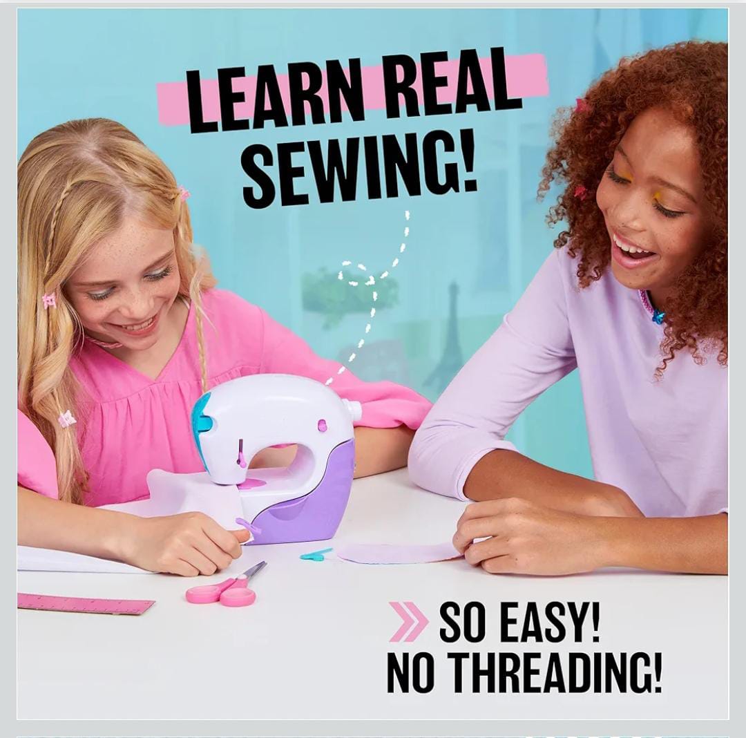 Kids Mini Sewing Machine Toy Set