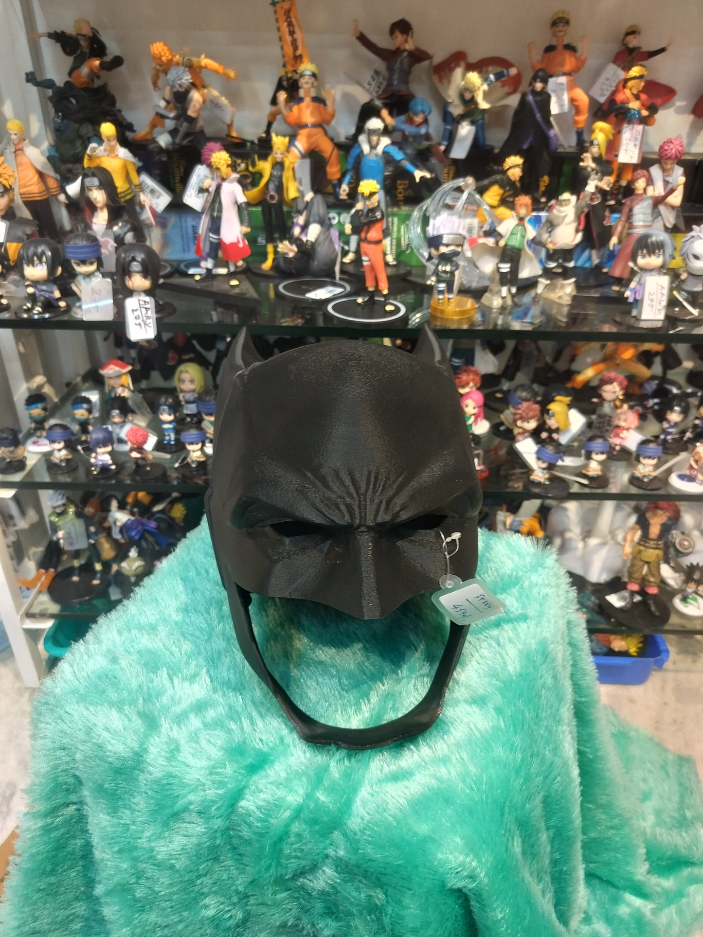 Classic Batman Cowl – Open Chin Cosplay Mask with Leather Finish