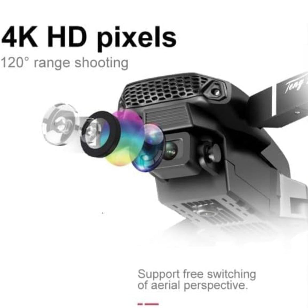 E88 PRO 4K Drone with Dual Camera | Foldable RC Quadcopter