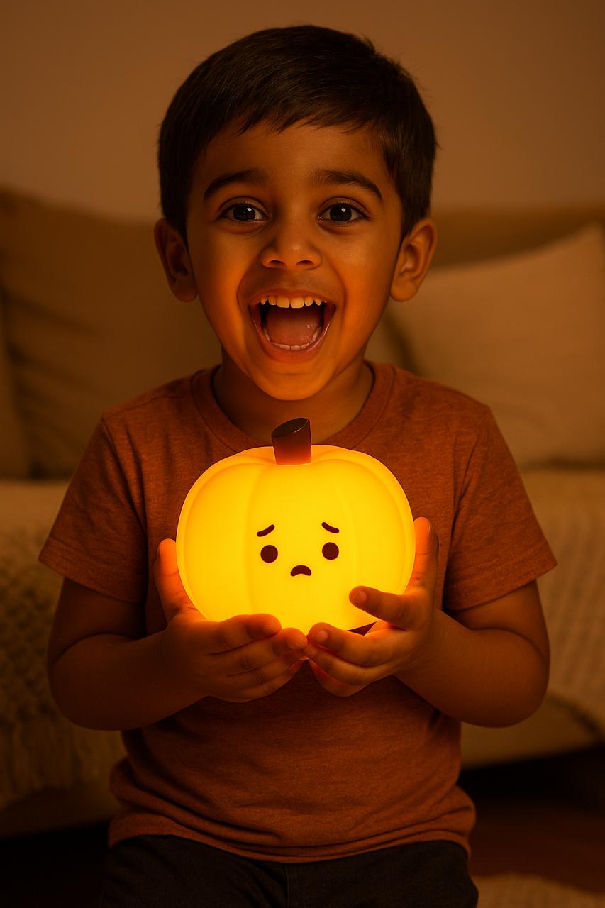 Cute Pumpkin Night Light