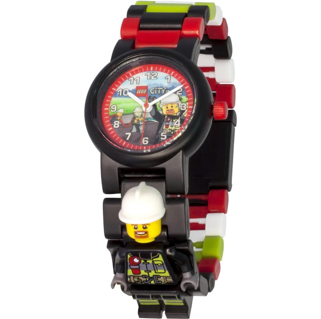 LEGO® City Firefighter Buildable Watch Set with Minifigure