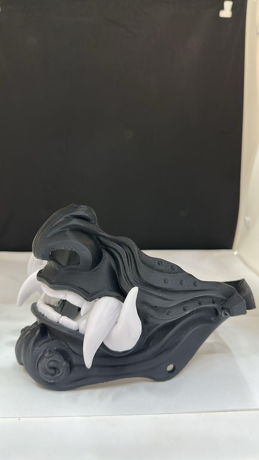 Oni Demon Mask - Handcrafted Japanese Hannya Style