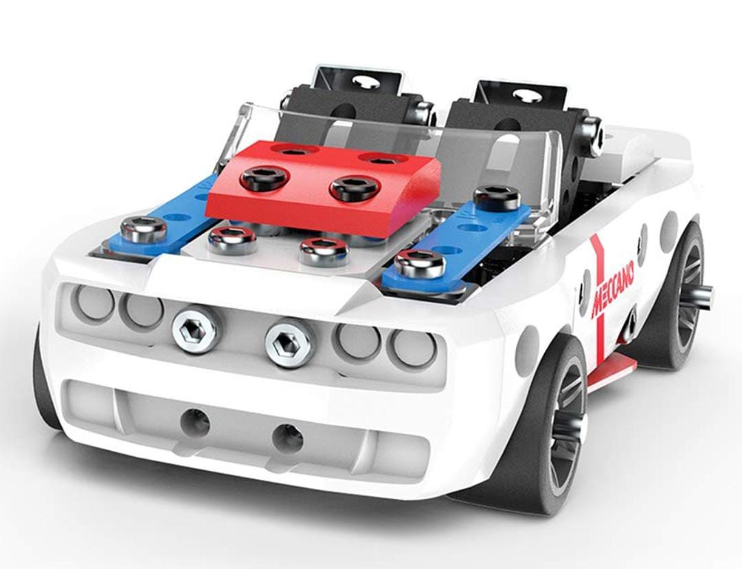 Meccano Engineering Race Car Building Kit