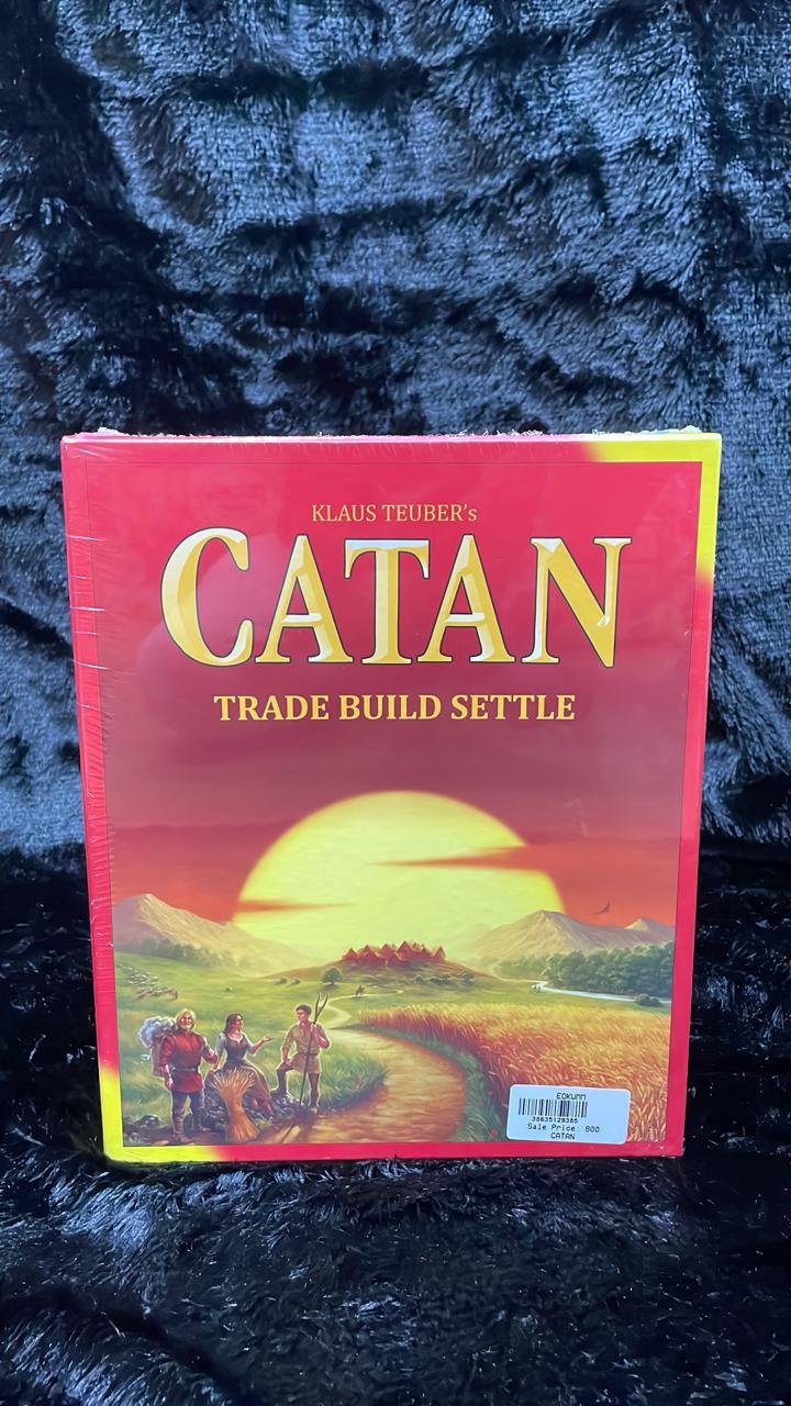 Klaus Teuber's Catan - Trade Build Settle Board Game