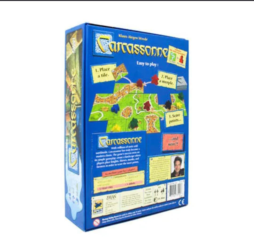 Carcassonne – Strategic Tile Placement Board Game