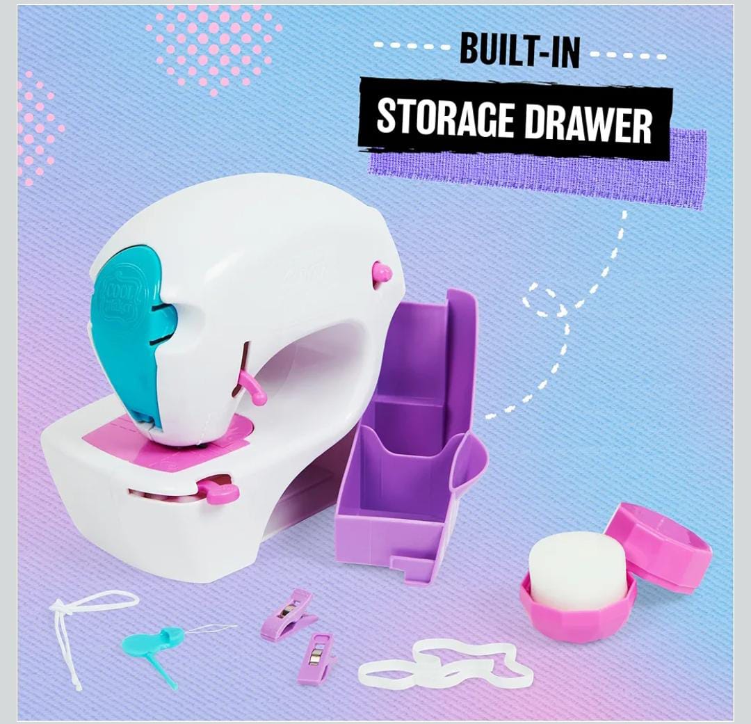 Kids Mini Sewing Machine Toy Set